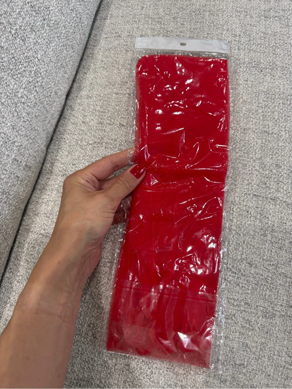 Sheer Red Opera Gloves - Women's Accessories